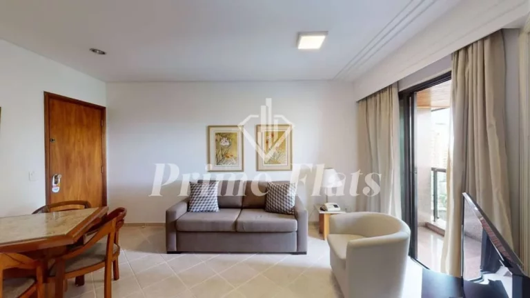 Imagem Flat disponível para venda no Golden Tower Residence no Itaim, com 40m², 1 dormitório e 1 vaga de garagem
