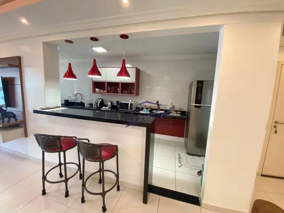 Imagem Apartamento com 3 dormitórios à venda, 131 m² por R$ 1.055.000 - Aviação - Praia Grande/SP
