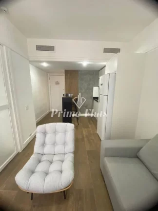Imagem Flat disponível para locação no Ninety Hotel, com 33m², 1 dormitório e 1 vaga