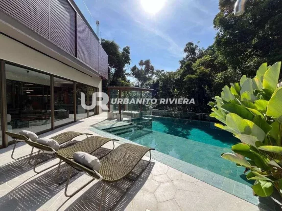 Imagem Casa nova de 626 m2 na Riviera de São Lourenço com 7 suítes, subsolo e energia solar