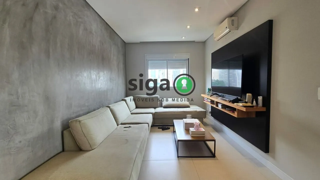 Imagem Apartamento à venda no Brooklin - 75 m² | 1 suíte + banheiro social | Reversível para 2 suítes