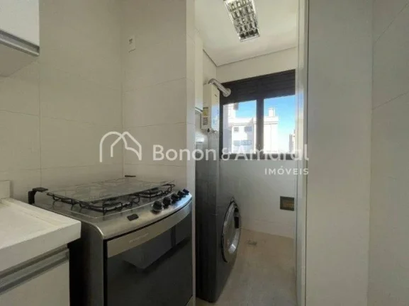 Imagem Apartamento possui 57m², 1 suíte com ar condicionado lavabo 1 vaga de garagem todo planejados e co...
