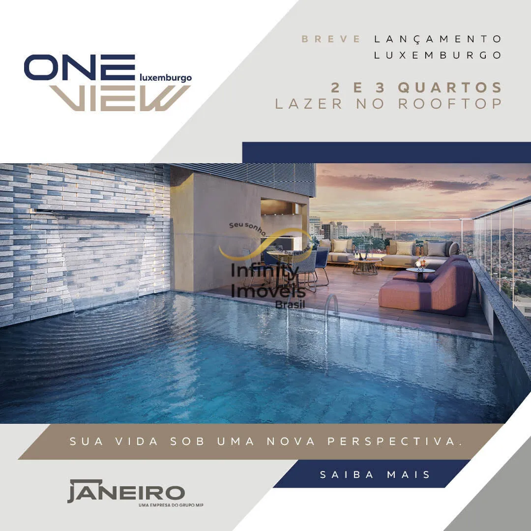 Imagem ONE VIEW - Apartamento à venda no bairro Cidade Jardim - Belo Horizonte/MG