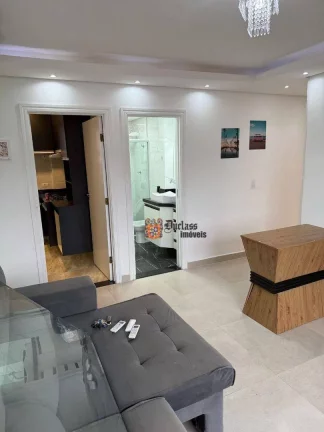 Imagem Apartamento com 2 dormitórios à venda, 60 m² por R$ 330.000 - Enseada - Guarujá/SP