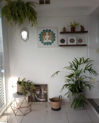 Imagem Apartamento com 77m 3 dormitórios uma Suíte e uma vaga de garagem.