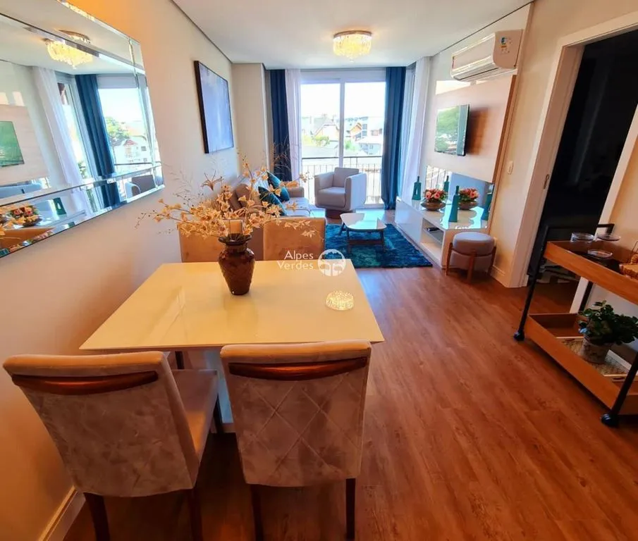 Imagem Encantador Apartamento de 1 Quarto à Venda em Gramado Centro 74m2