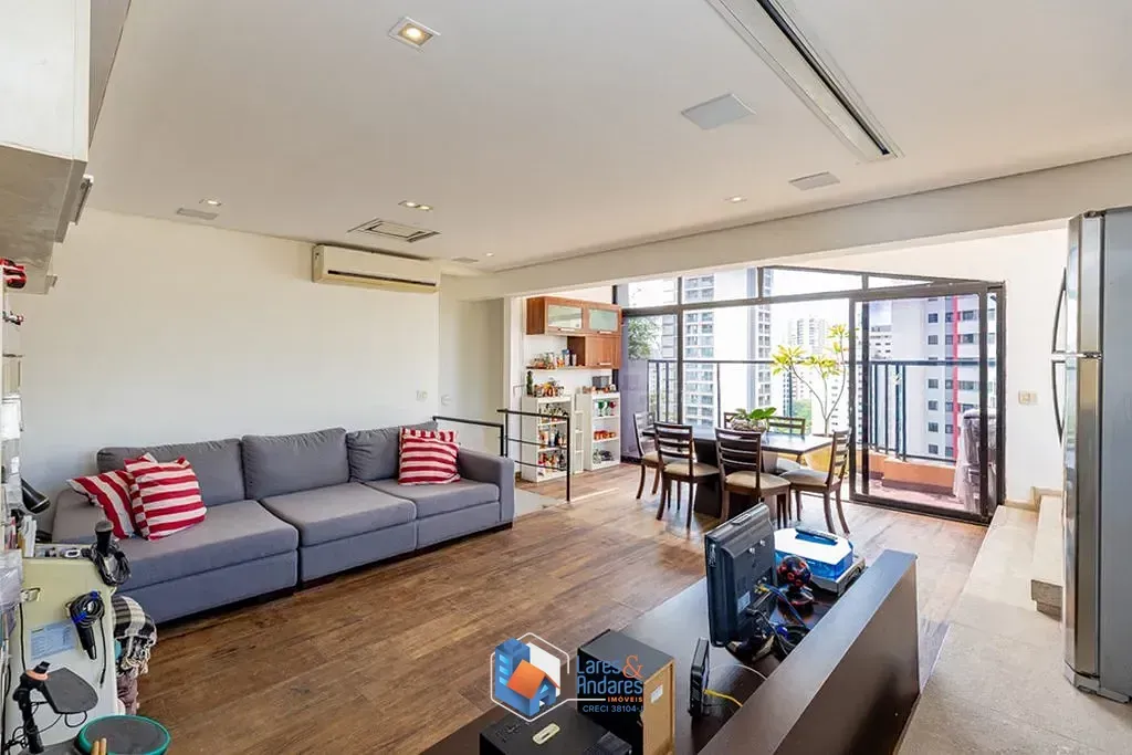 Imagem Cobertura Duplex à venda 2 Quartos 1 Suite 3 Vagas 210M² Brooklin Paulista São Paulo - SP