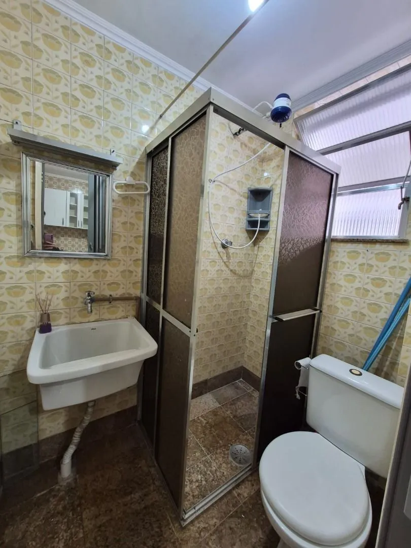 Imagem Apartamento com 1 dormitório para alugar, 35 m² por R$ 1.900,00/mês - Canto do Forte - Praia Grande/SP