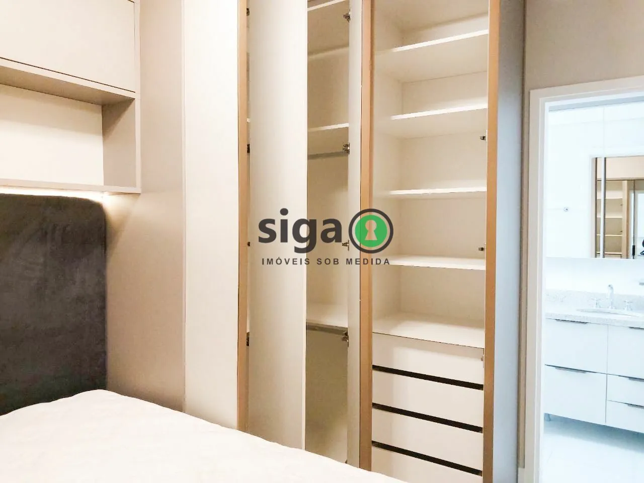 Imagem Apartamento com 1 suíte, 43m², à venda por R$ 840.000 - Brooklin - São Paulo/SP