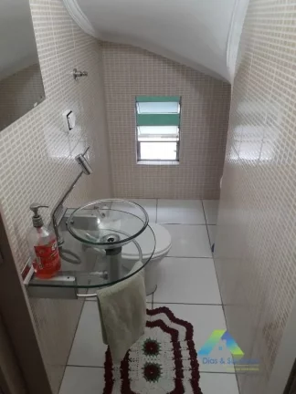 Imagem Vila Campestre Lindo sobrado 125 metros, 3 dormitórios, espaço gourmet com churrasqueira, 2 vagas com excelente localização e valor!!!