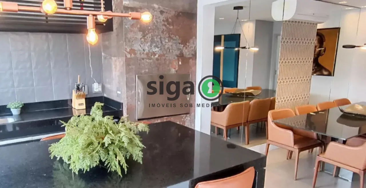 Imagem Apartamento de 173m2, 3 suites e 3 vagas à venda no Panamby