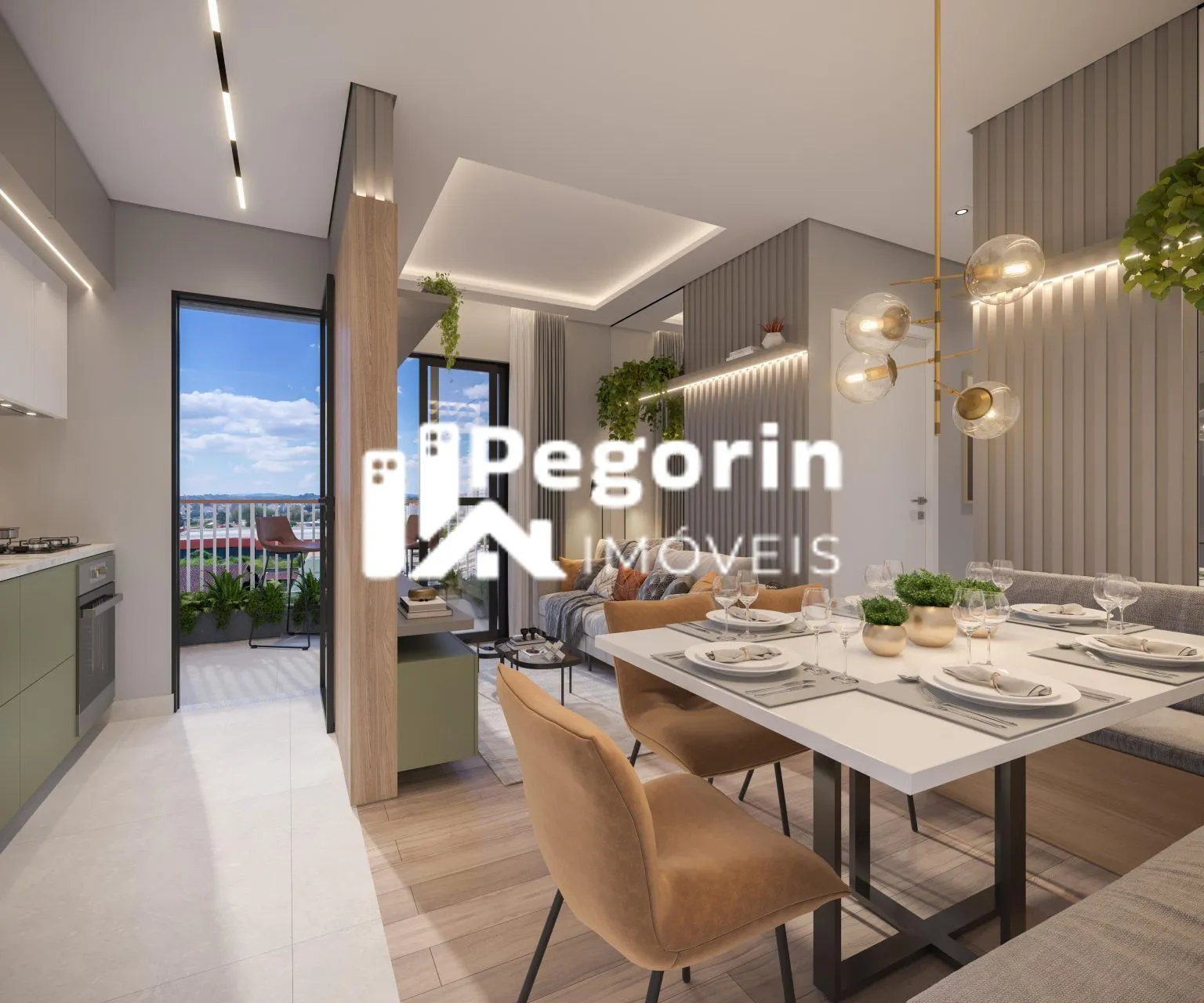 Imagem Apartamento à venda em Curitiba, Bairro Alto, com 3 quartos, 66,08m²
