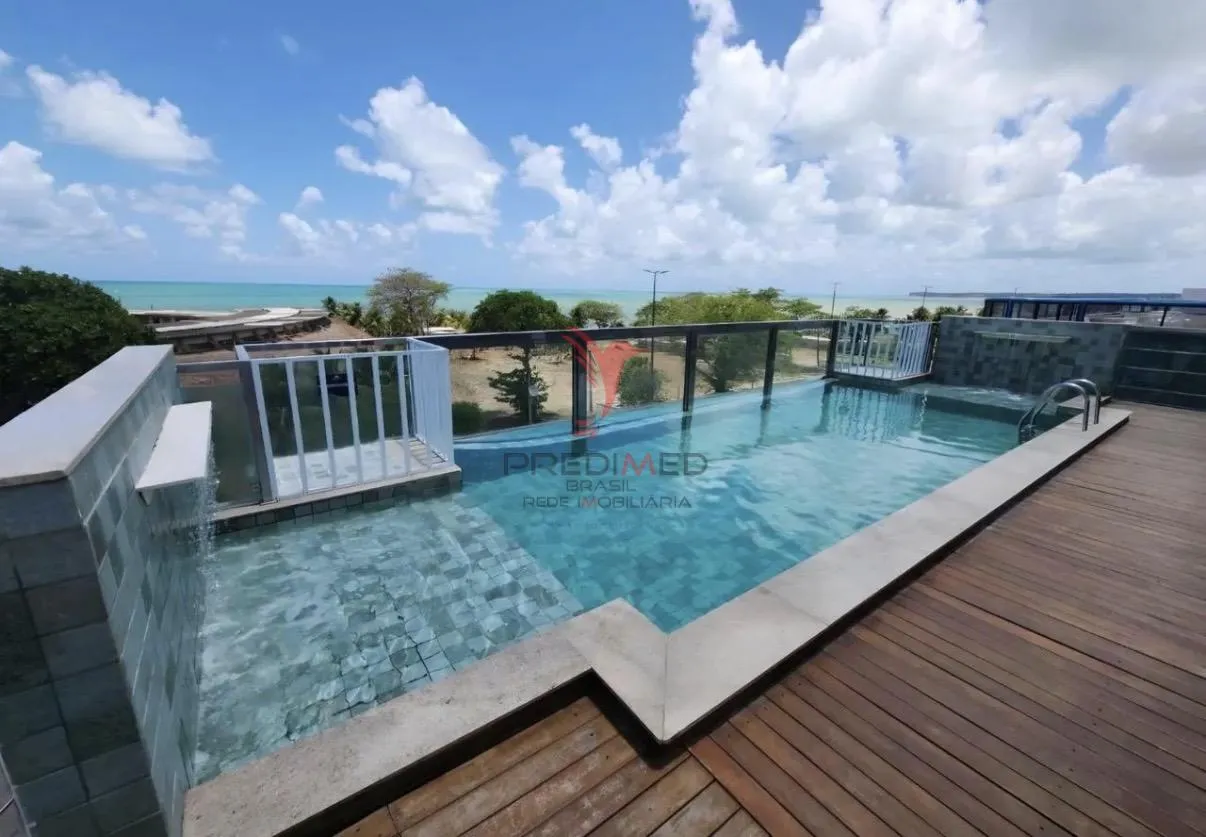 Imagem Flat na praia de Tambau , a beira mar da orla de tambau