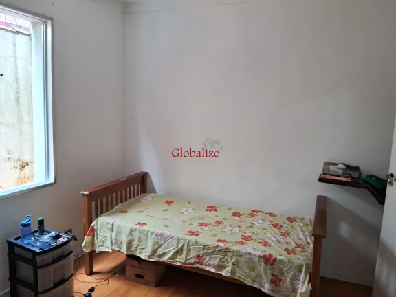 Imagem Apartamento térreo de fundos de 1 dormitório para reforma em Santos no Embaré à venda por R$ 325.000,00