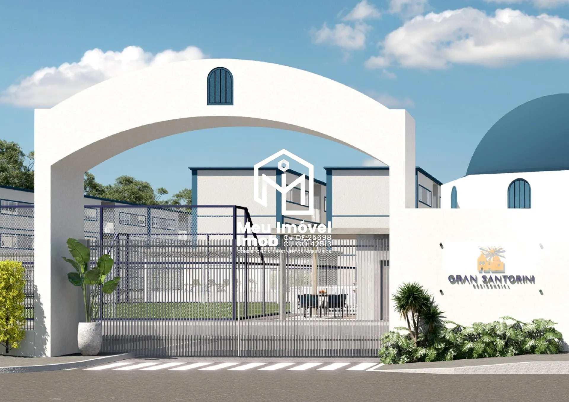 Imagem Gran Santorini APTO 2 Quartos 1 Vaga 44m² Cidade Ocidental
