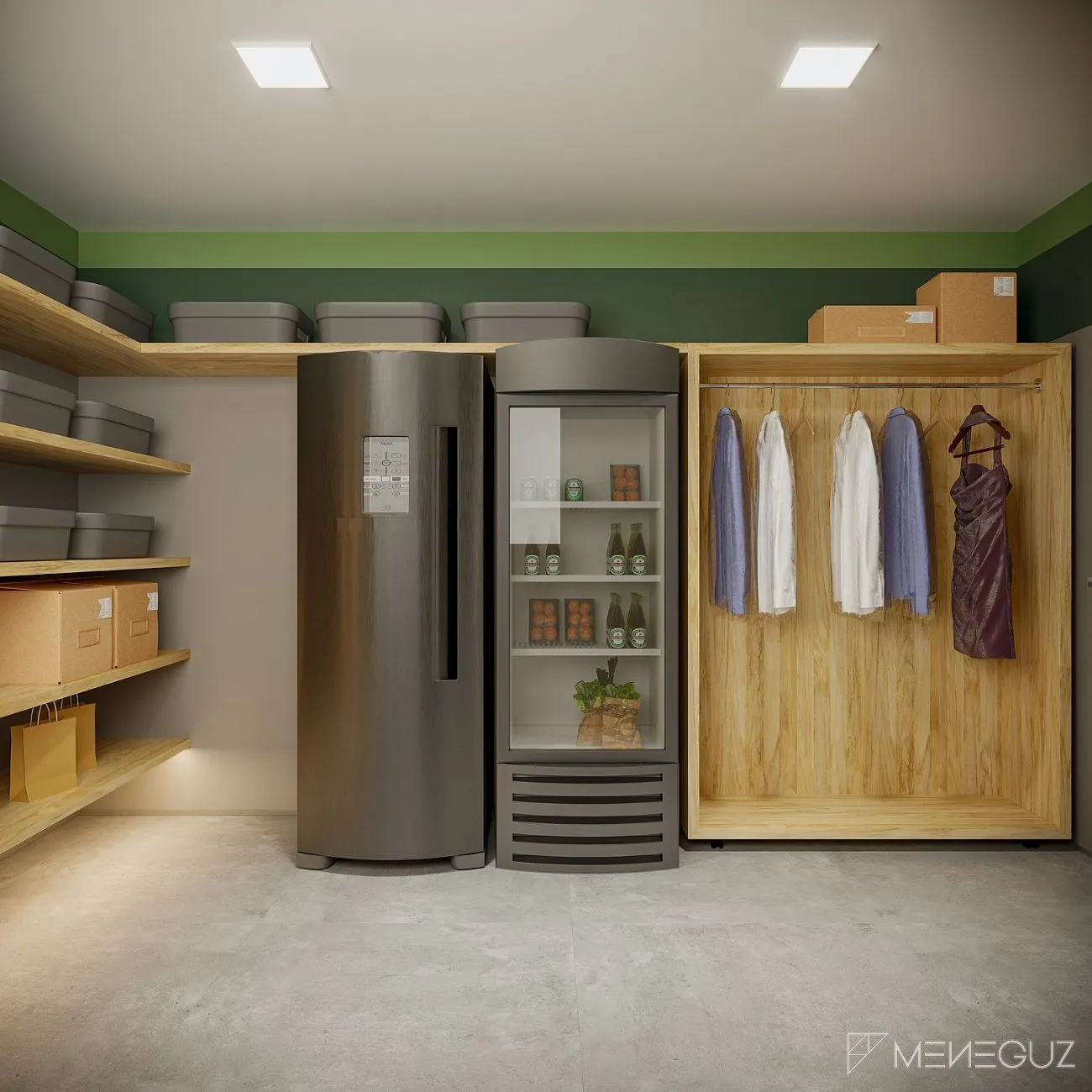 Imagem Um projeto de alto padrão, inovador, com soluções arquitetônicas sustentáveis e muita área verde.