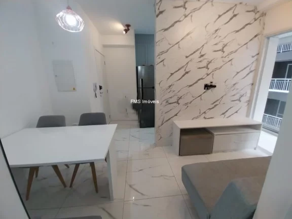 Imagem Aluguel de Apartamento de 2 Quartos na Vila Mariana, São Paulo-SP: 1 suíte, 1 sala, 2 banheiros, 1 vaga - 49m²