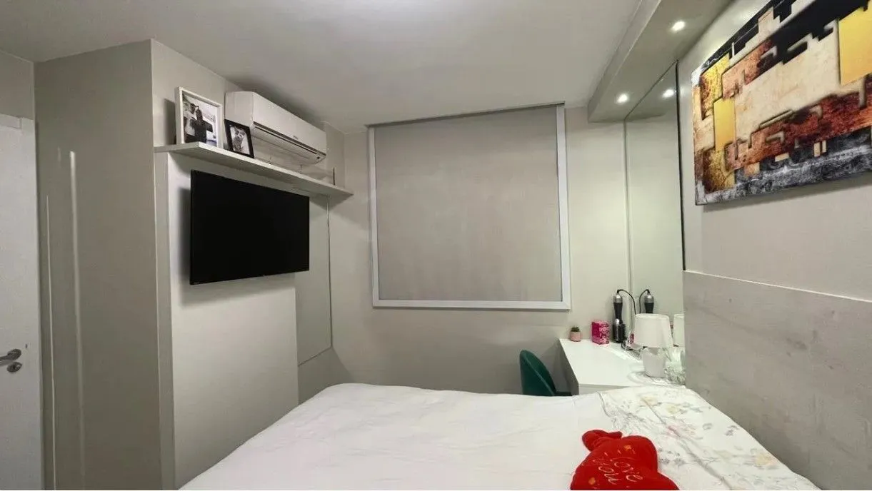 Imagem Apartamento com 02 quartos e 01 vaga fixa no Bairro Morro Santana