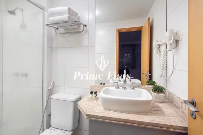 Imagem Flat disponível para venda no Hotel Intercity Nações Unidas na Chácara Santo Antônio, com 26m², 1 dormitório e 1 vaga