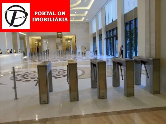 Imagem Sala Comercial na Barra da Tijuca, com 54,66 m² andar alto ótima localização, pronta para uso. ótimo valor.