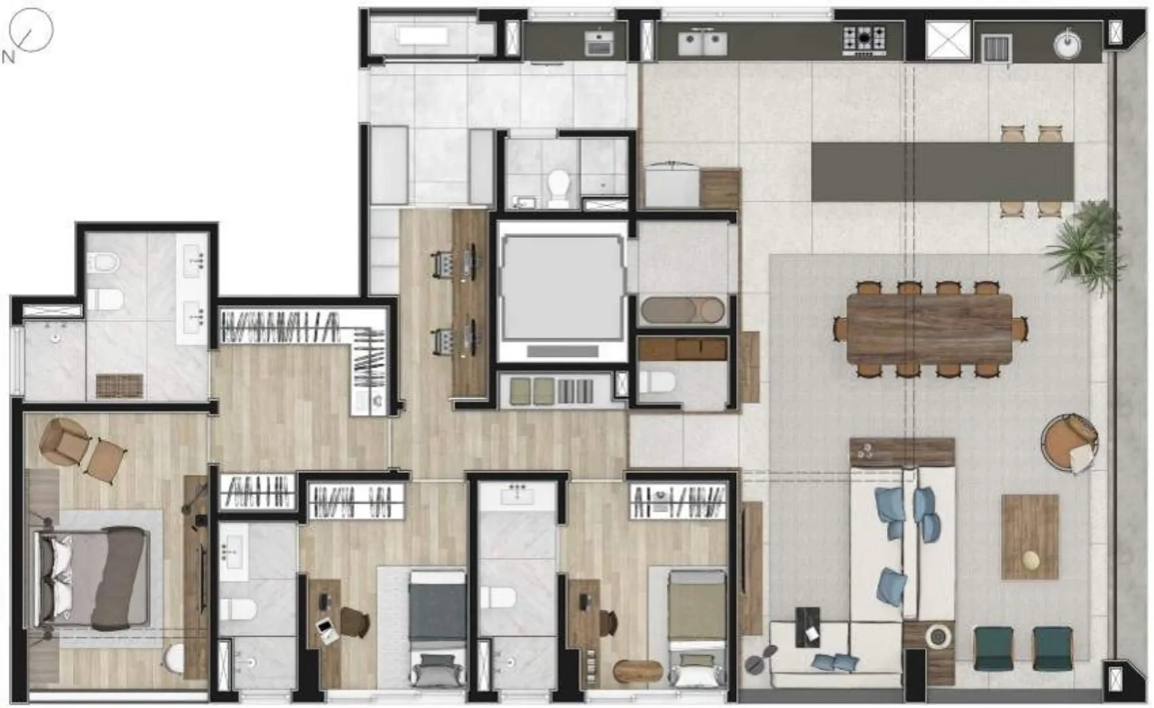 Imagem APARTAMENTO RESIDENCIAL em São Paulo - SP, Pinheiros