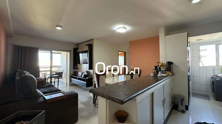 Imagem Apartamento com 3 dormitórios à venda, 82 m² por R$ 474.000,00 - Residencial Eldorado - Goiânia/GO