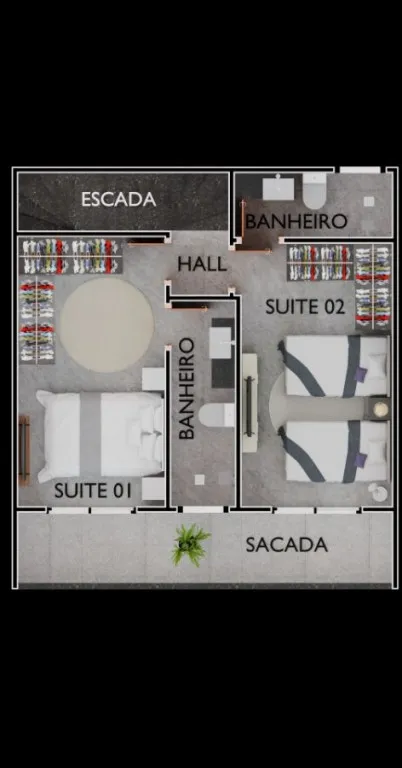 Imagem CASA COM 62,41 m² - MELVI - PRAIA GRANDE SP