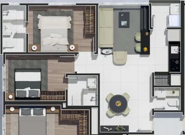 Imagem Condado San Diego - Apartamento à venda no bairro Zona Nova - Capão da Canoa/RS