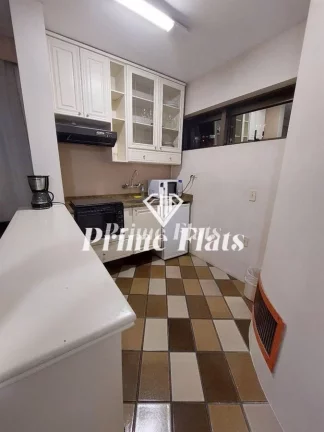 Imagem Flat disponível para venda no Hotel Paulista Wall Street, com 49m², 1 dormitório e 1 vaga de garagem