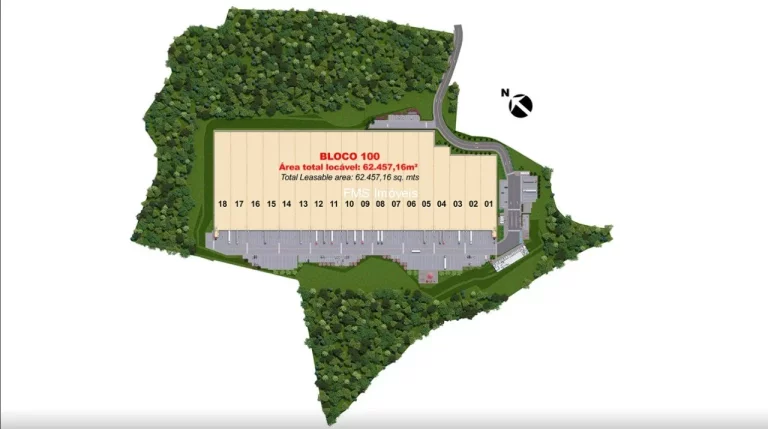 Imagem Galpão Industrial em São Bernardo do Campo com 62.456,92 m²