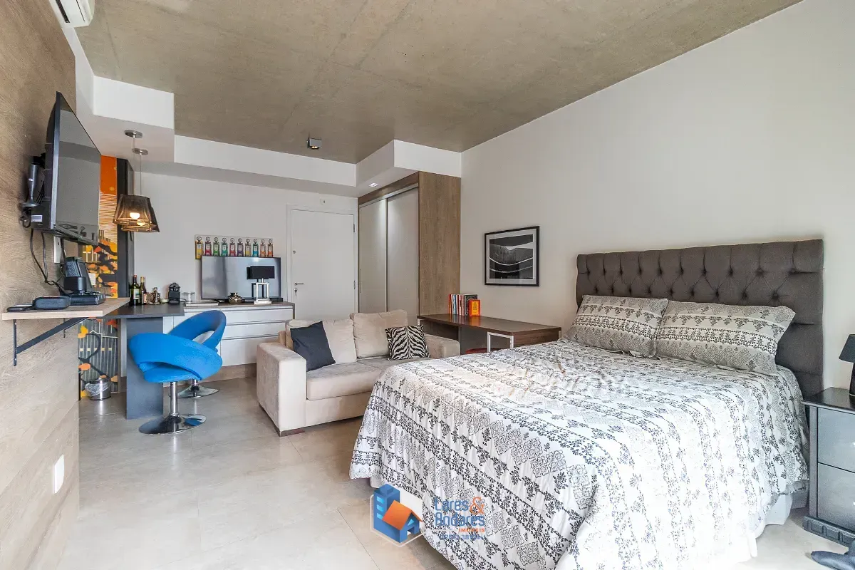 Imagem Apartamento para venda em Vila Olímpia com 1 quarto, 35m²