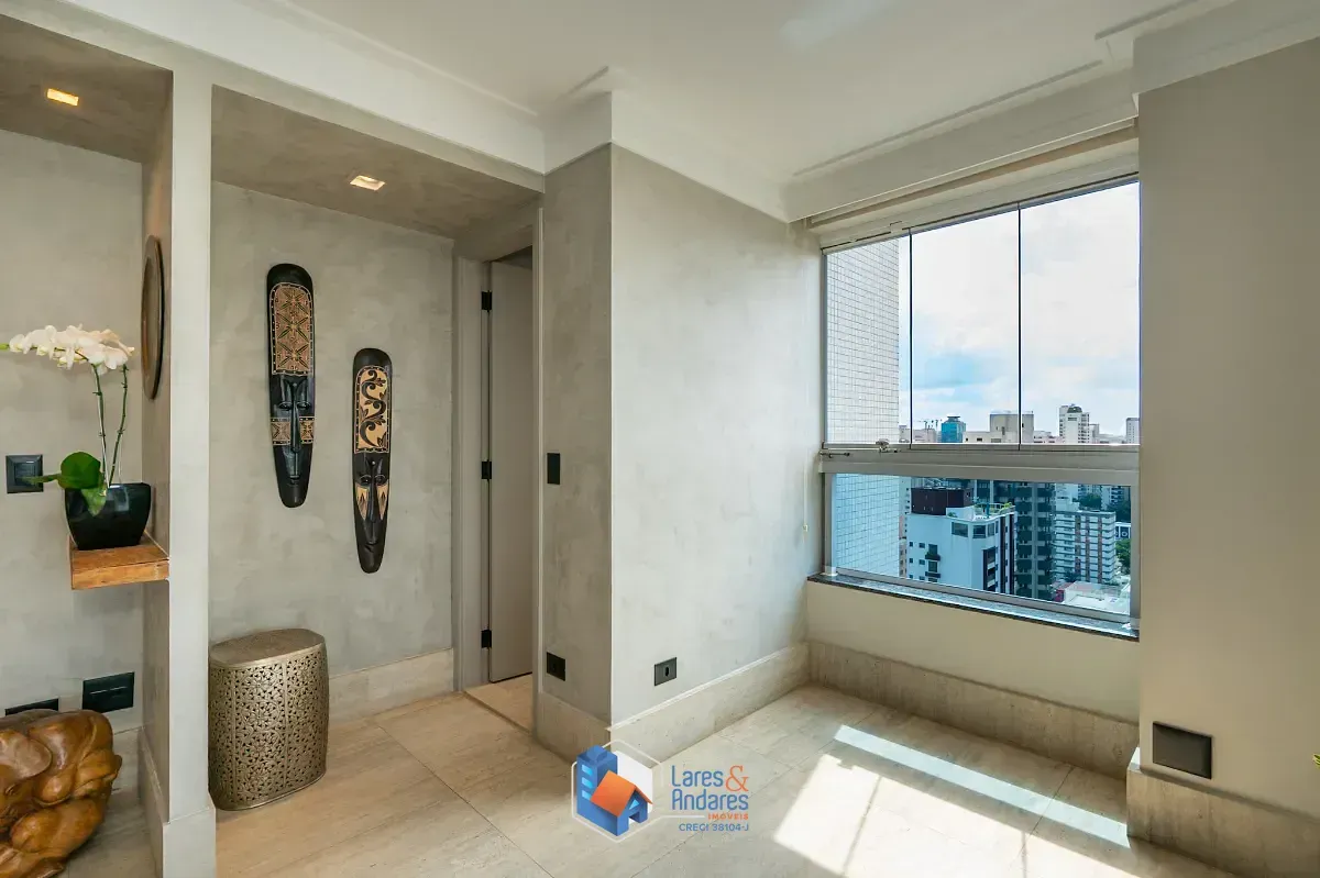 Imagem Apartamento para venda em Indianópolis com 3 quartos, sendo 3 suítes, 195m²