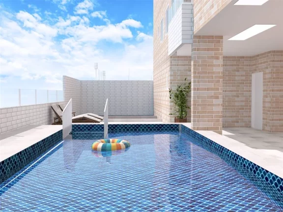 Imagem Apartamento com 2 dorms, Caiçara, Praia Grande - R$ 359 mil, Cod: 2532