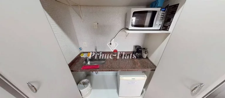 Imagem Apartamento disponível para venda no Hotel Premium Flats Berrini no Brooklin, com 35m² e 1 dormitório