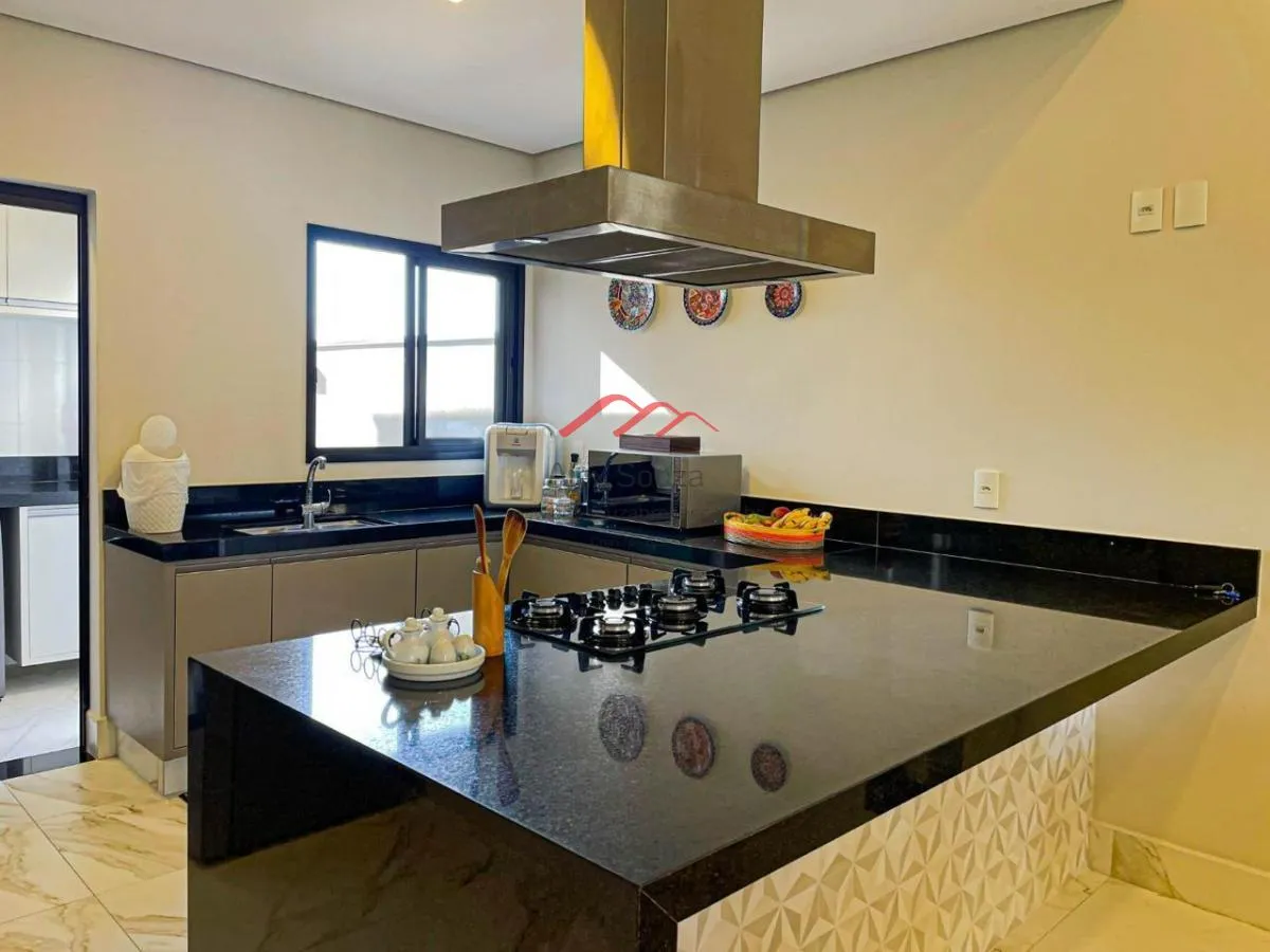 Imagem Casa em Condomínio para Venda em Hortolândia, Residencial Jardim de Mônaco, 3 dormitórios, 3 suítes, 4 banheiros, 4 vagas