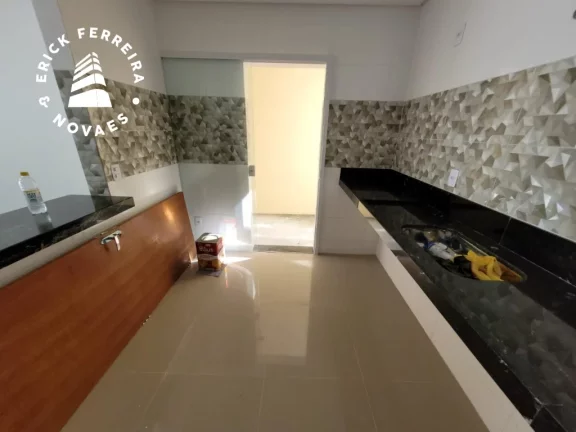 Imagem Casa Linear 3 quartos sendo uma suíte duas vagas de garagem porcelanato Santa Mônica Guarapari