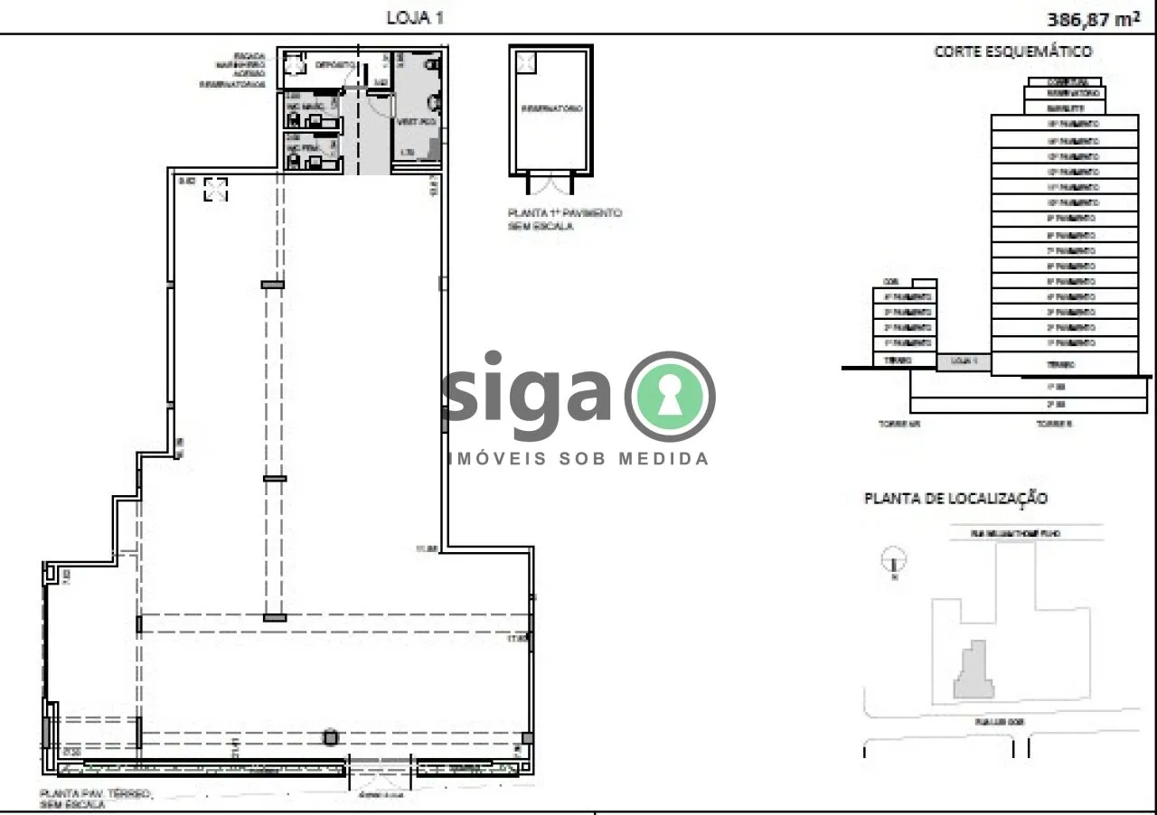 Imagem Loja de 386 m² para Venda ou Locação na Vila Clementino - São Paulo
