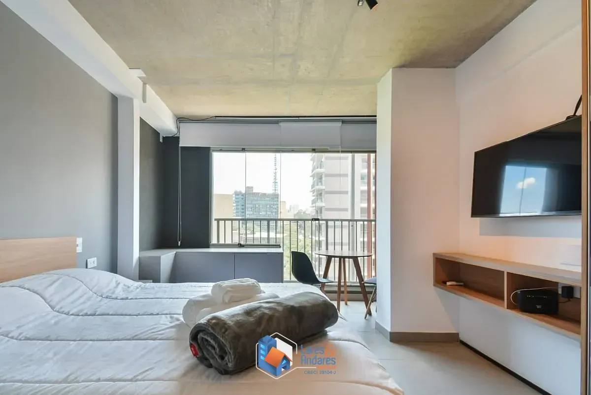 Imagem Studio para venda em Cerqueira César com 1 quarto, sendo 1 suíte, 24m²