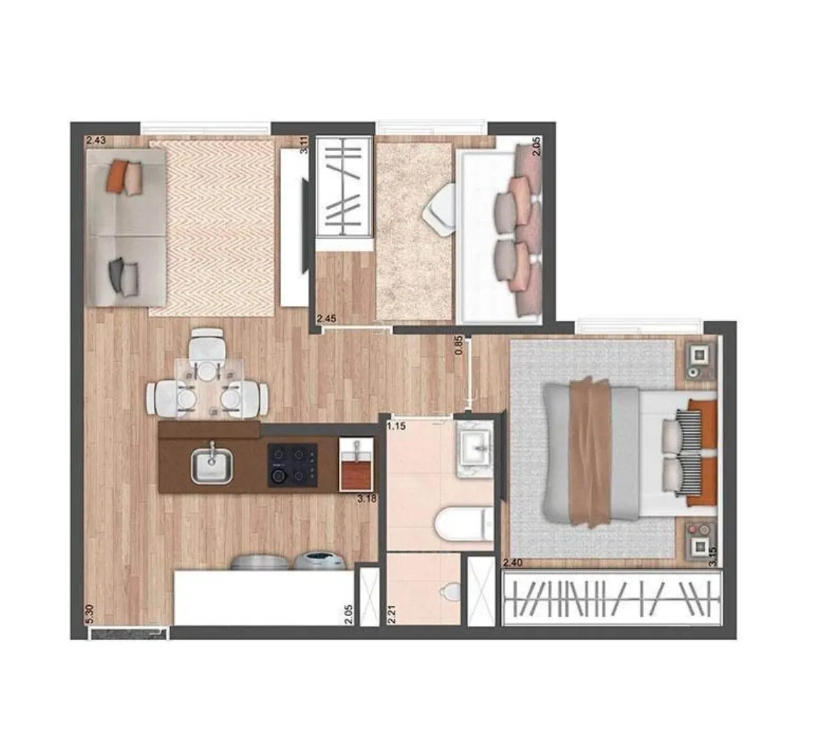 Imagem APARTAMENTO RESIDENCIAL em São Paulo - SP, Vila Santa Catarina