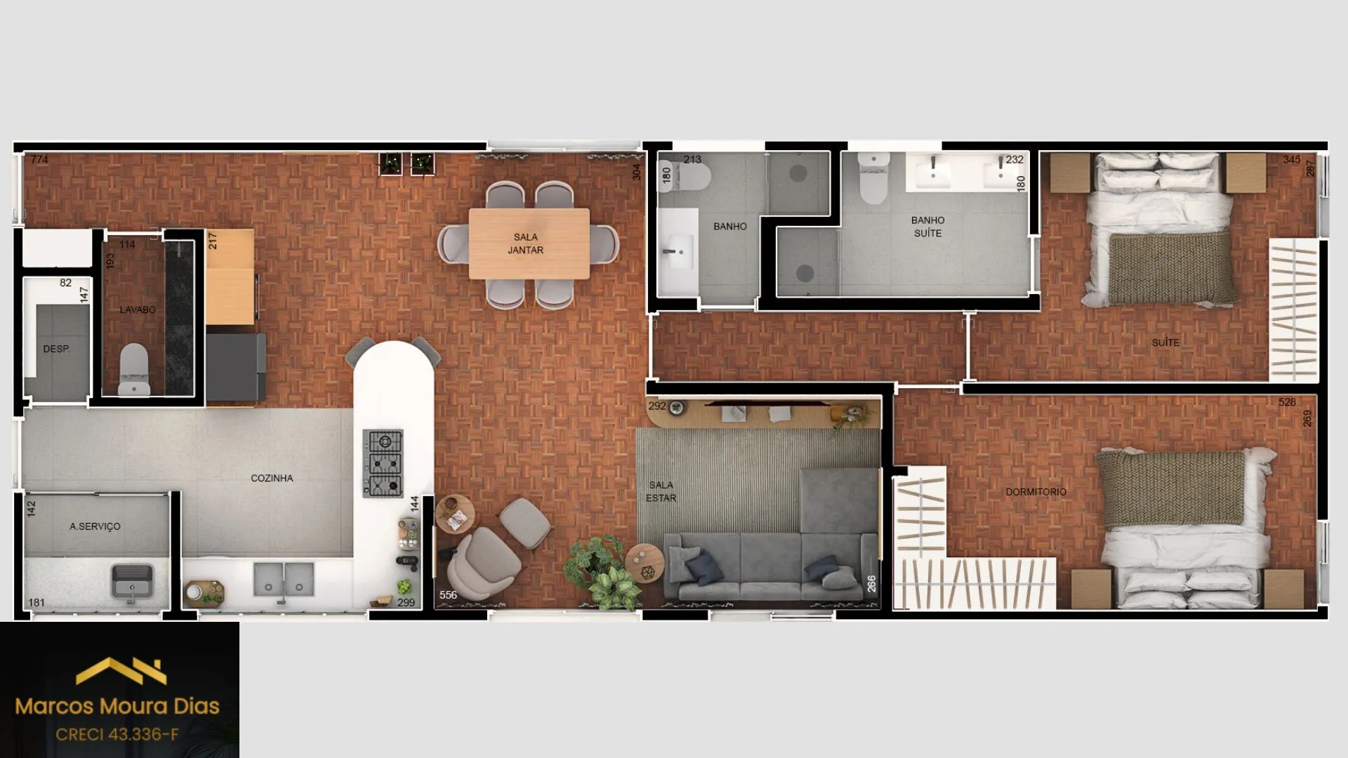 Imagem Apartamento Jd América,SP,SP - 2 dormitórios e 1 vaga 108 m2 Reformado