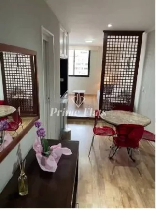 Foto do imóvel Flat disponível para locação no Flat Poeta Drummond, com 58m², 1 dormitório e 1 vaga em Rua da Consolação