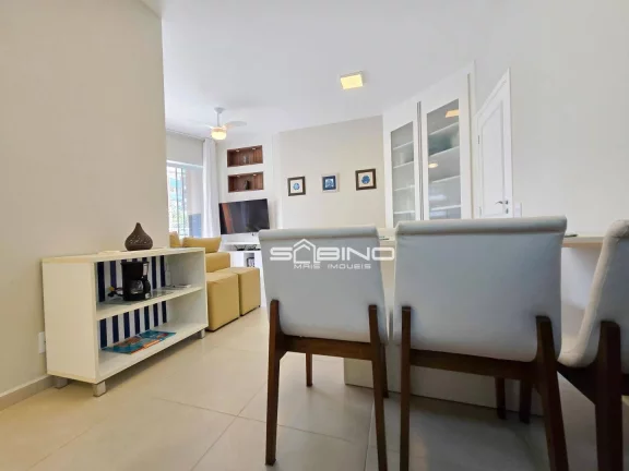 Imagem Apartamento Pé na areia à Venda no Edifício Blue Waves, com 3 dormitórios 1 suíte 83m² - Riviera de São Lourenço - Bertioga SP