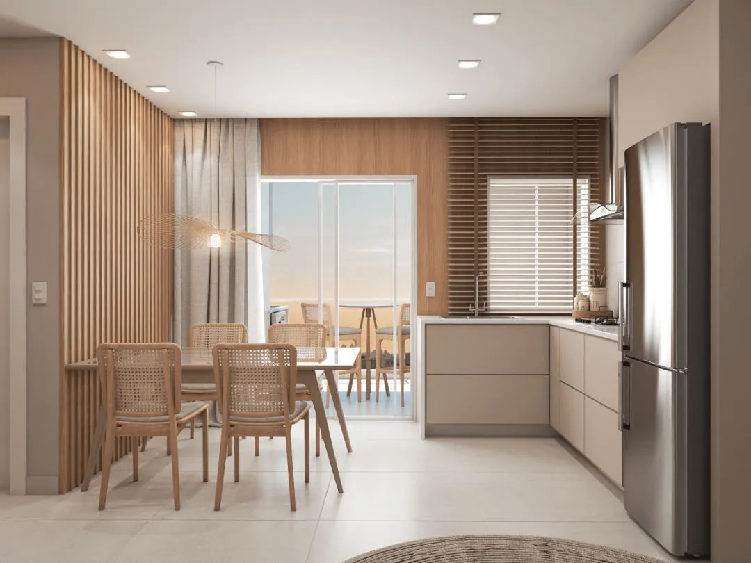 Imagem Apartamento em Construção com Churrasqueira na sacada no Bairro Cancelli, Cascavel - Venda