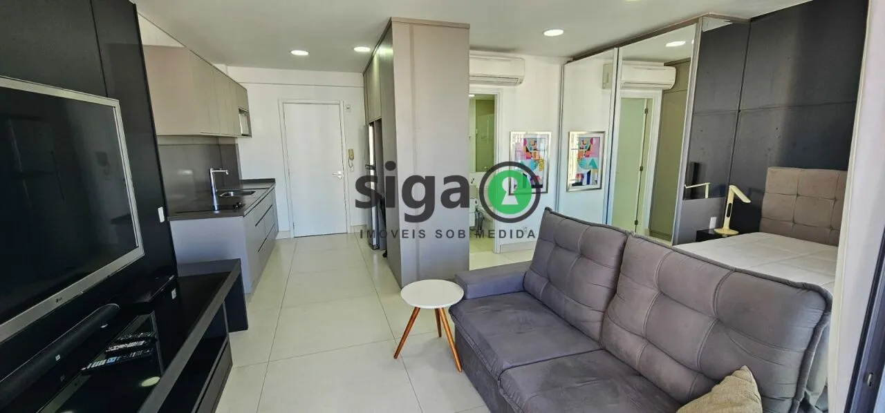 Foto do imóvel Apartamento de 45m² com 1 dormitório e 1 vaga perto do Parque Ibirapuera