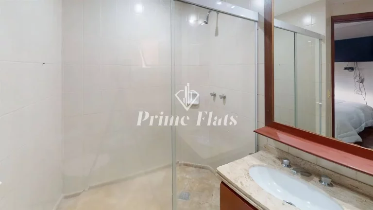 Imagem Flat disponível para locação no The Sutton House com 120m², 3 dormitórios e 2 vagas de garagem