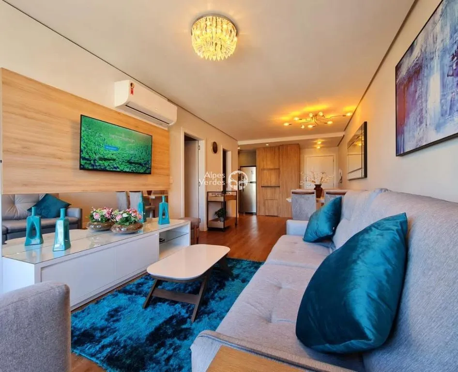 Imagem Encantador Apartamento de 1 Quarto à Venda em Gramado Centro 74m2