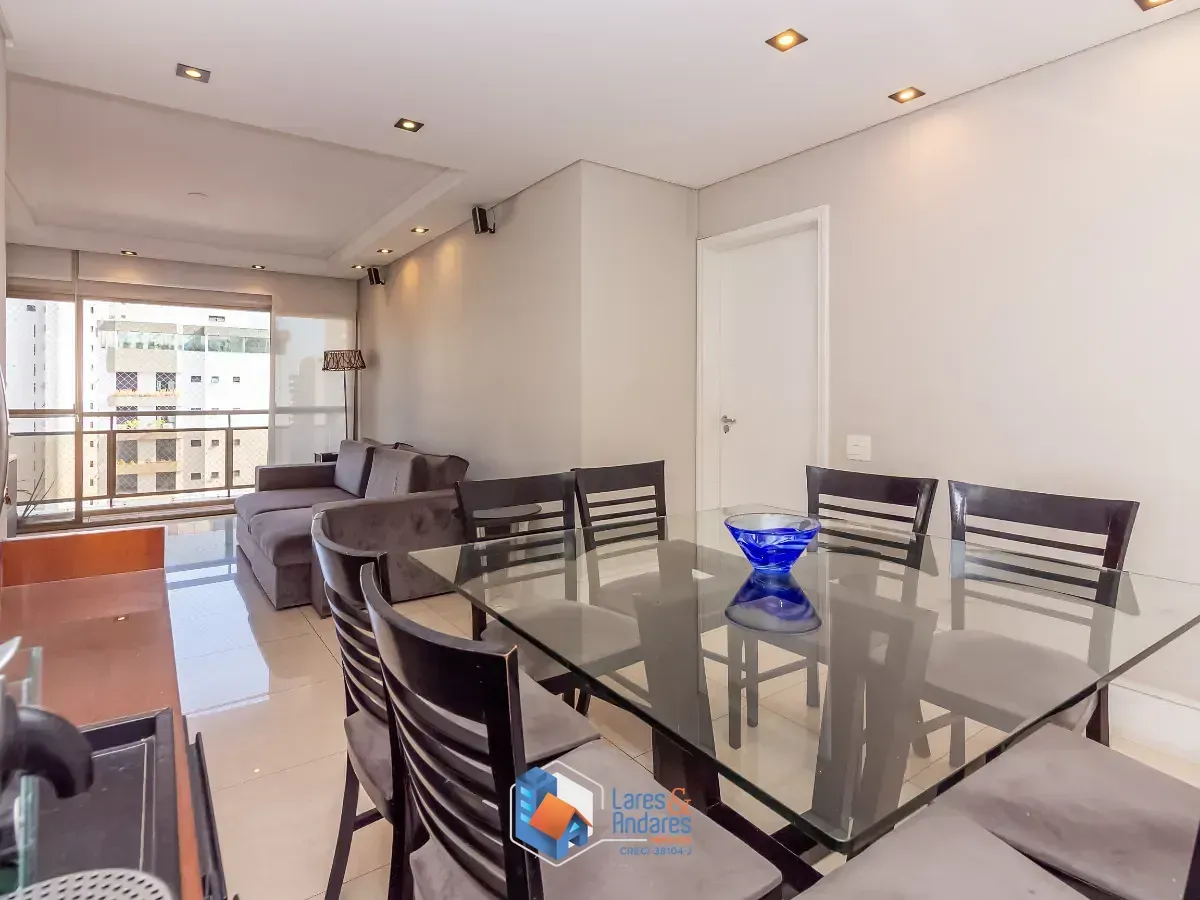 Imagem Apartamento para venda em Moema com 3 quartos, sendo 1 suíte, 107m²