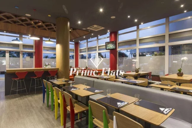 Imagem Flat disponível para venda no Hotel Íbis Tamboré, com 19m², 1 dormitório e 1 vaga