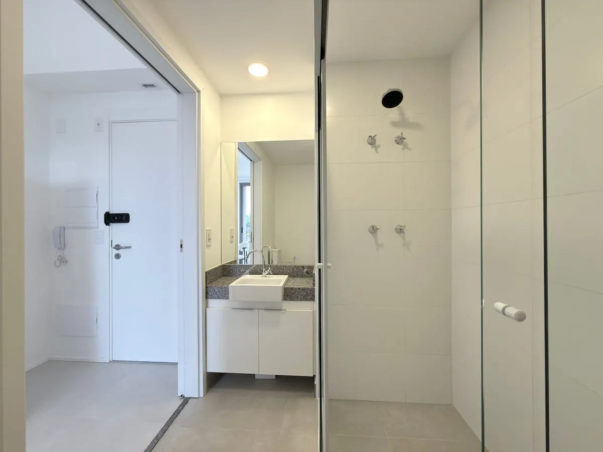Imagem Apartamento com 1 Quarto para alugar, 25m² - Santo Amaro
