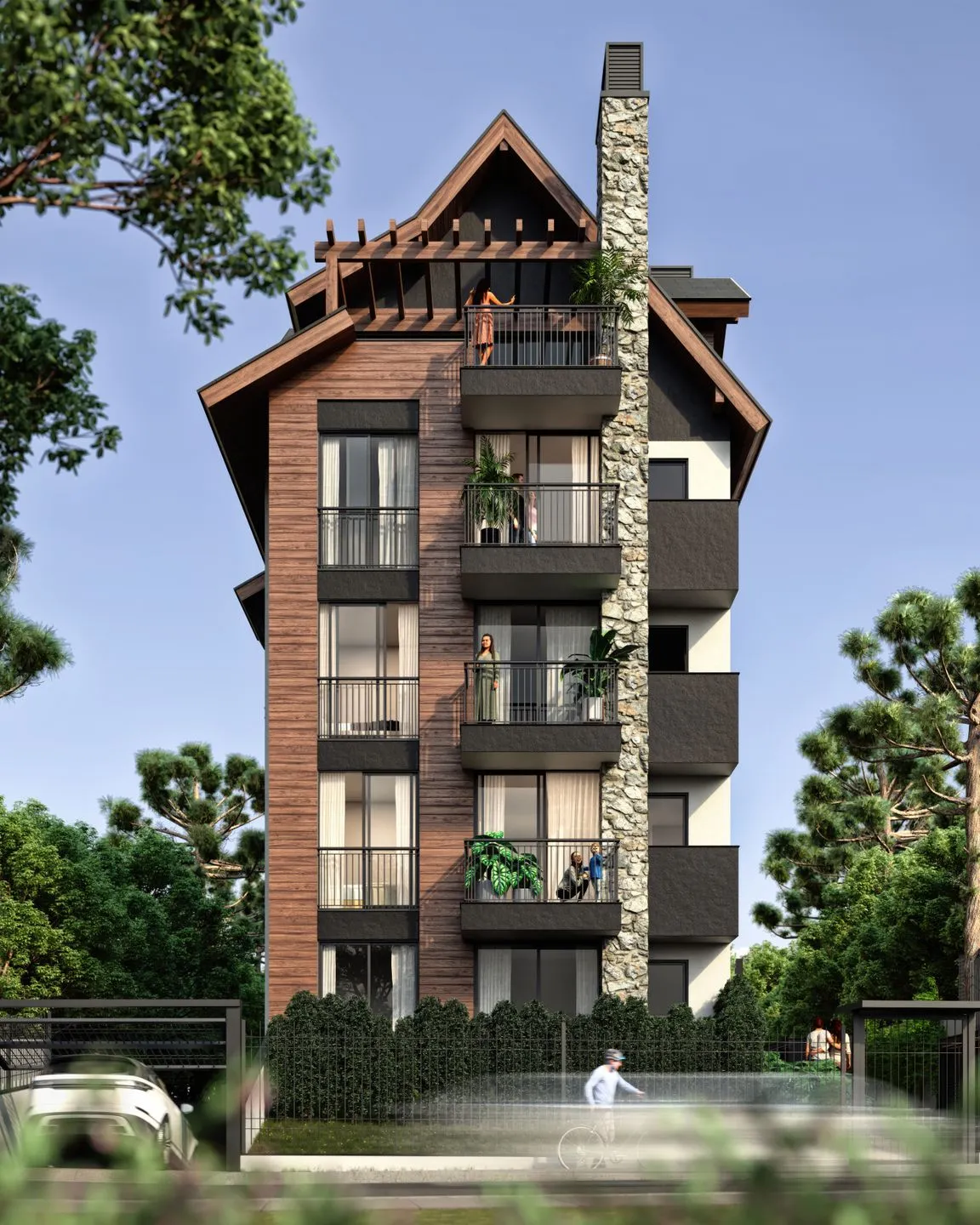 Imagem Apartamento à venda em Gramado, Carniel, com 2 quartos, 70.38m2